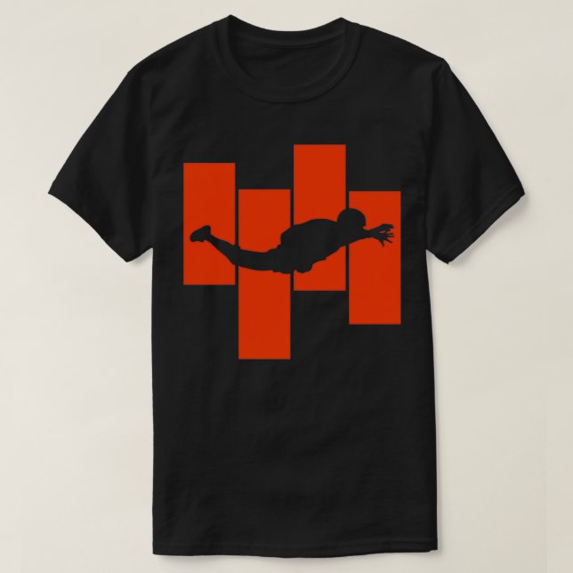 Skydiving Skydiver Extreme T-Shirt (Design Front)