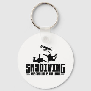 Skydiving   Skydiver Gifts Key Ring
