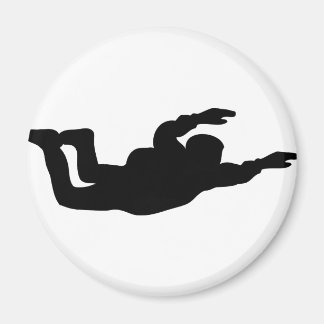 skydiving skydiver icon magnet