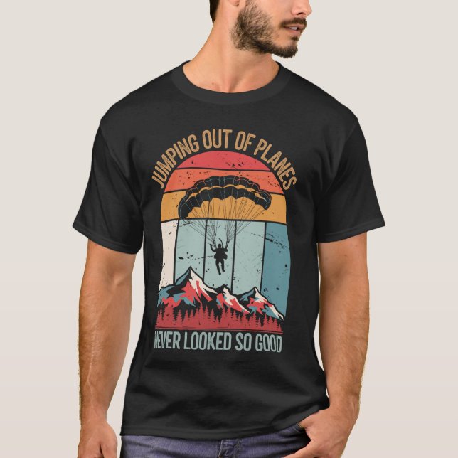 Skydiving T-Shirt (Front)
