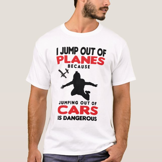 Skydiving T-Shirt (Front)