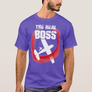 Skydiving the real boss T-Shirt