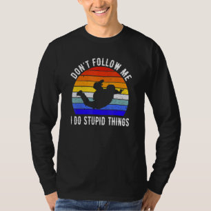 Skydiving Vintage Parachuting Sky Diver Retro Skyd T-Shirt