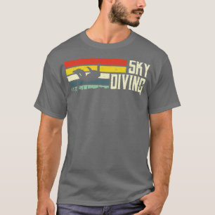Skydiving vintage retro Parachutist Skydiver T-Shirt