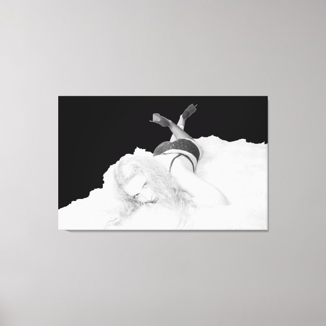 Skye Delamey image on canvas (Front)