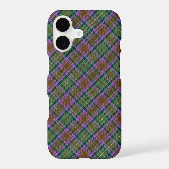 Skye Green Violet Earth Tartan Plaid (Back)