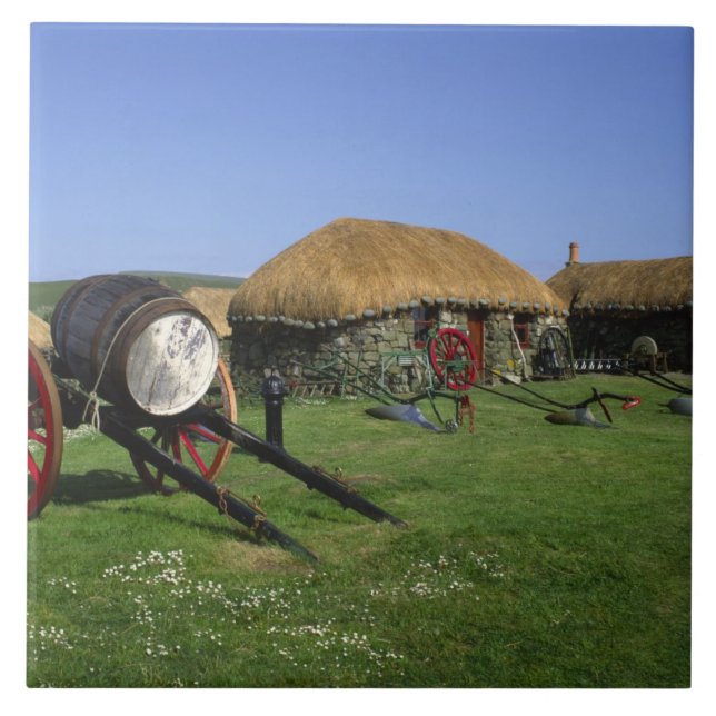 Skye Museum, Kilmuir, Isle of Skye, Highlands, Tile (Front)