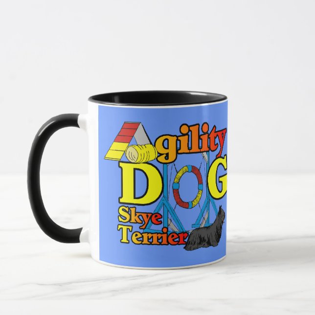 Skye_Terrier_Agility Mug (Left)