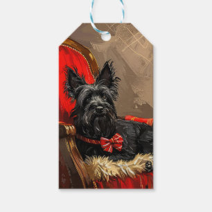 Skye Terrier Dog Christmas Festive  Gift Tags