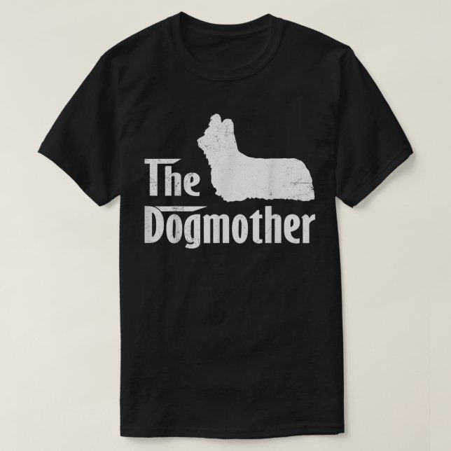 Skye Terrier Lover Gifts Dog Mum Mother's Day  T-Shirt (Design Front)