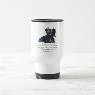Skye Terrier MALE Keepsake Travel Mug