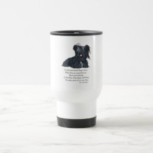 Skye Terrier Memory Travel Mug