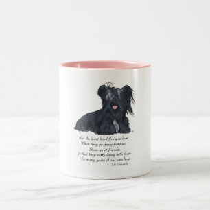 Skye Terrier Memory Two-Tone Coffee Mug