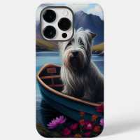 Skye Terrier on a Paddle: A Scenic Adventure