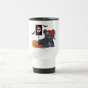 Skye Terrier Pirate Travel Mug