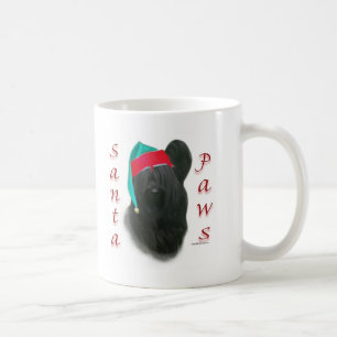 Skye Terrier Santa Paws Coffee Mug