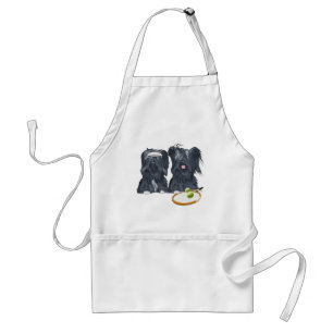 Skye Terrier Tennis Players Standard Apron