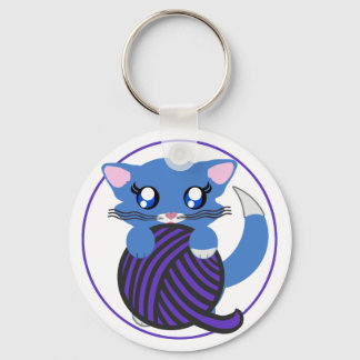 Skye Toon Kitty Kitten Keychain