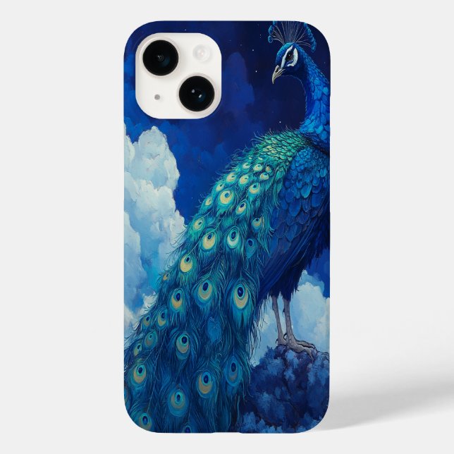 🦚 Skyfeather  Case-Mate iPhone Case (Back)