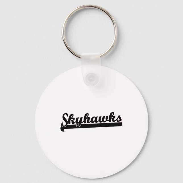 Skyhawks Lacrosse Volleyball Skydiving Basketball  Key Ring (Front)