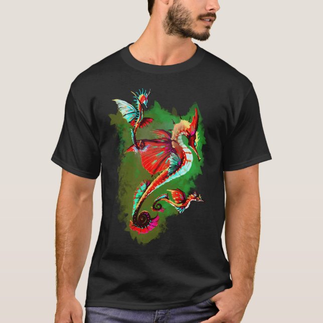 SkyHorses Red T-Shirt (Front)