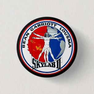 SKYLAB 2 MISSION PATCH 3 CM ROUND BADGE