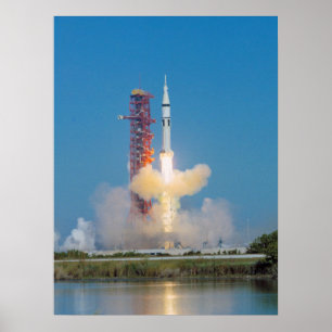 Skylab 4 Launch Poster
