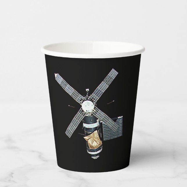 Skylab Space Station Paper Cups (Left)