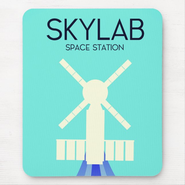 Skylab Space Station Space Art Mouse Mat (Front)