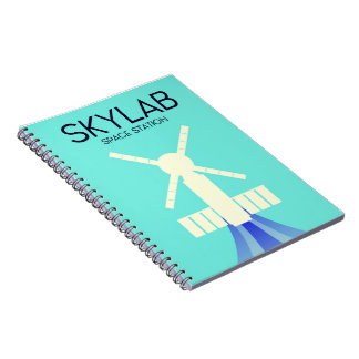 Skylab Space Station Space Art Notebook