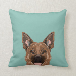 Skylar - German Shepherd gifts for dog people dog Cushion