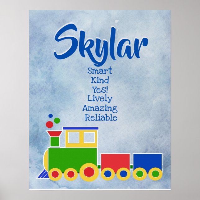 Skylar Name Poster (Front)
