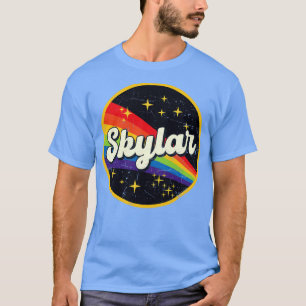 Skylar Rainbow In Space Vintage GrungeStyle T-Shirt