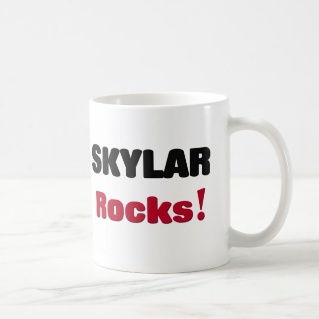 Skylar Rocks Coffee Mug (Right)