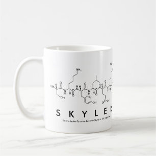 Skyler peptide name mug