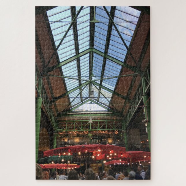 Skylight, Borough Market, London, United Kingdom Jigsaw Puzzle (Vertical)