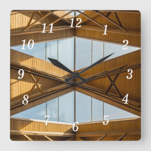 Skylights Above Anthony Square Wall Clock