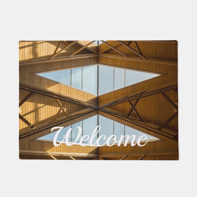 Skylights Above Anthony Welcome Doormat (Front)