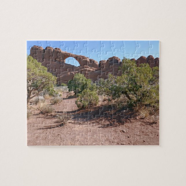 Skyline Arch at Arches National Park Jigsaw Puzzle (Horizontal)
