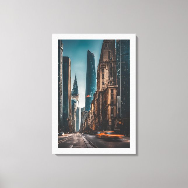 Skyline Art  Canvas Print (Front)