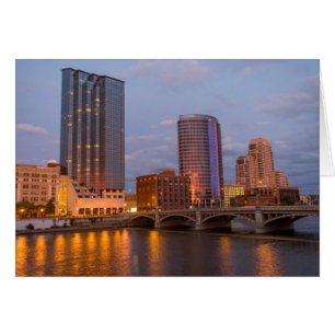 Skyline At Dusk, On The Grand River 2