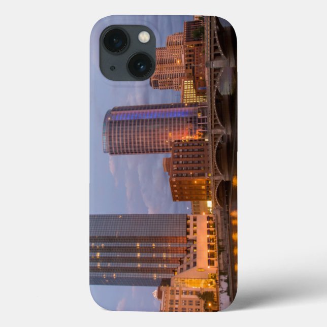Skyline At Dusk, On The Grand River 2 Case-Mate iPhone Case (Back)