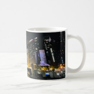 Skyline at night, Chicago, Illinois Coffee Mug