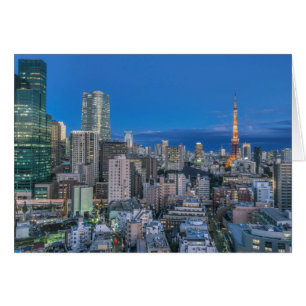 Skyline at twilight