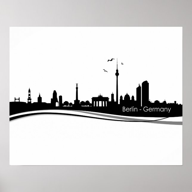 Skyline Berlin Poster (Front)