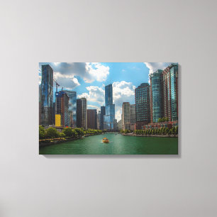 Skyline Chicago Canvas Print