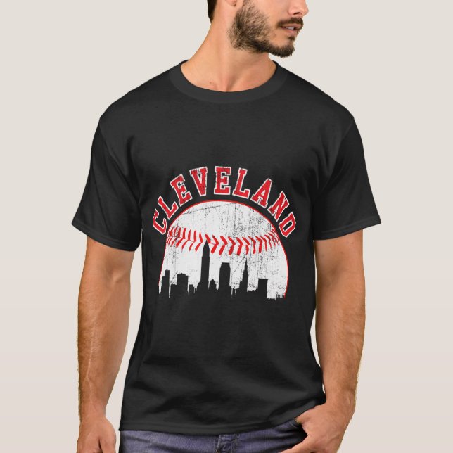 Skyline Cleveland Baseball T-Shirt (Front)