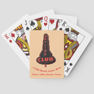 Skyline Club Playing Cards