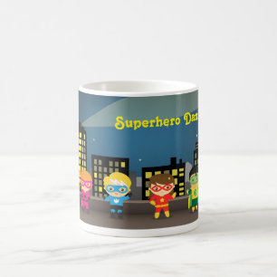 Skyline Cute Superhero For Kids Coffee Mug