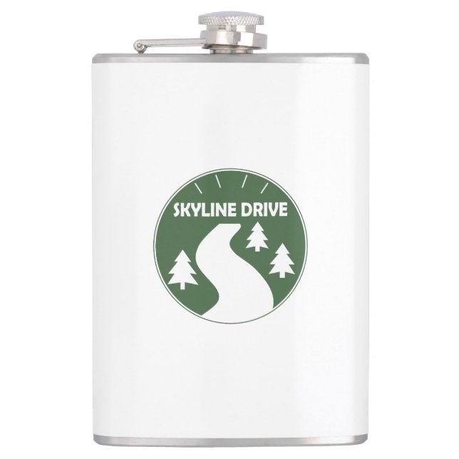 Skyline Drive Hip Flask (Front)